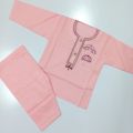 Newborn Baby Shalwar Kameez | Newborn Baby Kurta / Kameez Shalwar | Baby Boy Shalwar Kameez / Kurta | 0 Size Baby Boy Shalwar Kameez / Kurta for Summer Spring Season | Newborn Baby Kurta / Kameez Shalwar - (0 to 6 Months). 