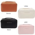 Makeup Storage Bag | Makeup Brushes Bag & Toiletries Organizers with Full of Storage | Cosmetic Brush Kit | Make Up Bags Pouch with Zipper for Travelling | Multipurpose Traveling Cosmetic Bags for Women. 