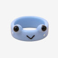 Frog Ring Polymer Clay Resin Rings fAnimal Jewelry for Women Girls Summer Fashion Travel Jewelry Gifts. 