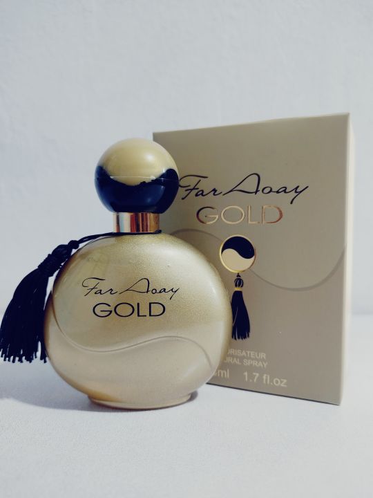 FAR AWAY GOLD Eau de Parfum – Timeless Fragrance for Men and Women 50ml