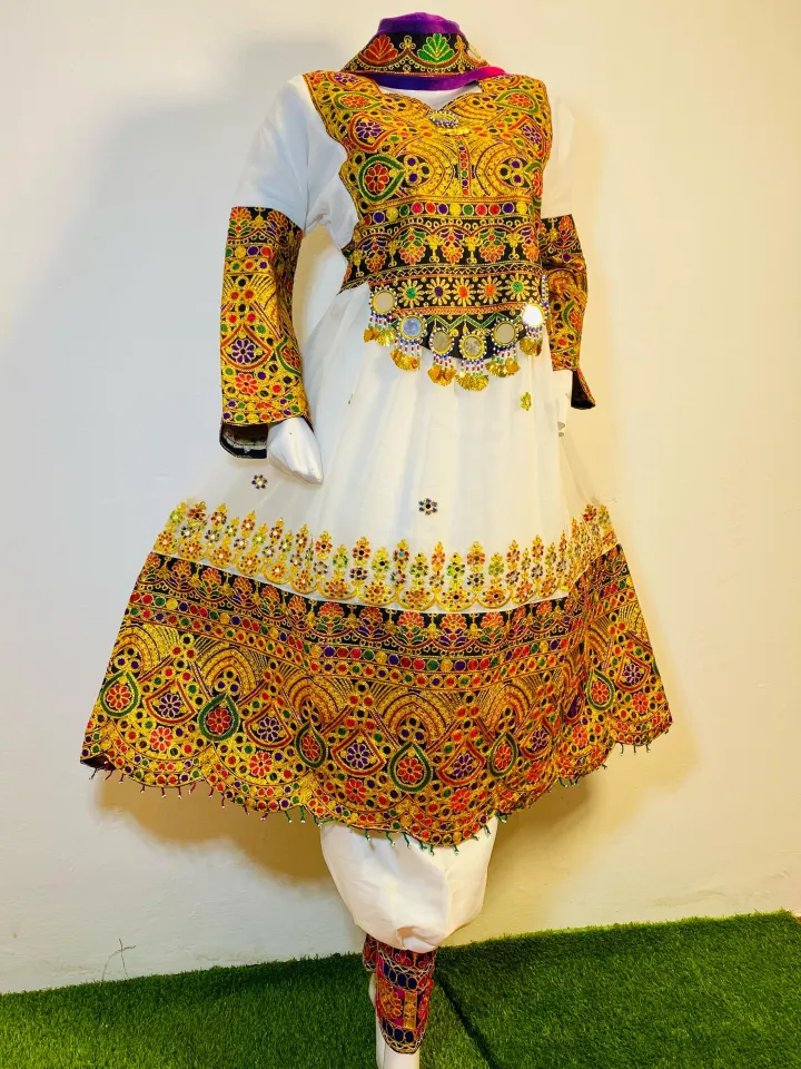 pathani ladies dress for Girls | Traditional Afghani Frock kashmiri pathani dress for girls