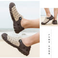 【Footprint】 Mens Outdoor Jelly Sandal Crocs Style Beach Sandals Summer Fashion Casual Shoes. 