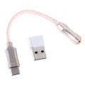 LXDAC A01 ALC5686 USB Type C to 3.5mm DAC earphone Amplifie Digital Decoder. 
