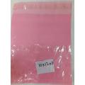 Pink Medium Courier Flyer Bag with Pocket 10 X 12 Inches - 50 Pieces. 