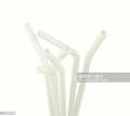 WHITE PLASTIC STRAWS HIGH QUALITY DRINKING STRAWS. 