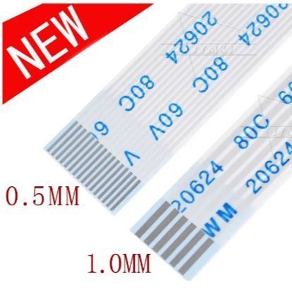 Flat flexible cable FFC FPC AWM 20624 80C 60V VW-1 FFC-1.0MM 6 Pin