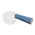 Cat Food Shovel, Pet Food Scoop Clear Scale for Home. 