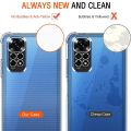 Xiaomi Redmi Note 11 Note 11S 4G ShockProof Airbag Anti-Burst Scratch Proof Transparent TPU Mobile Back Case , Xiaomi Redmi Note 11 4G / Xiaomi Redmi Note 11S 4G Soft Silicone TPU Transparent Back Cover With Camera Protection. 