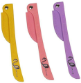 Pack Of 3- Feather Flamingo Facial Razor for Face, Eyebrows & Body shaving | 3-Piece Facial Touch-up Razor. 