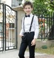 Imported Broad Strip high quality Suspender + Bow Tie for Unisex. 