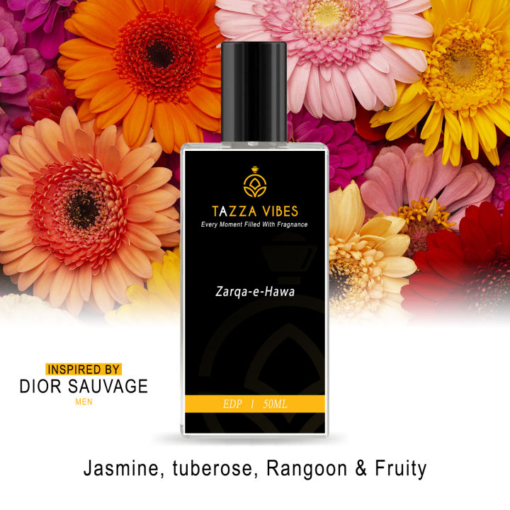 Zarqa-e-Hawa  || Tazza Vibes (Spray Perfume 50ml)