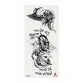 10 Sheets Large Tattoos Temporary Gergeous Body Tattoos Art Stickers For Women Girls 3D Realistic Chest Arm Scar. 