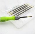 Small Screwdriver Sets Precision Mini Screwdrivers Set Repair Tool Bit Kit with 6PCS Flat Phillips Pentalobe Triwing  for Eyeglass Watch Jewelers Laptop Computer Electronic. 