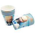 BOSS BABY THEME PAPER CUPS - PACK OF 10 PAPER CUPS - BOSS BABY PAPER CUPS. 