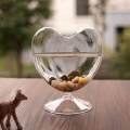 Clear Glass Vase Flower Arrangement Desk Planter for Living Room Party. 