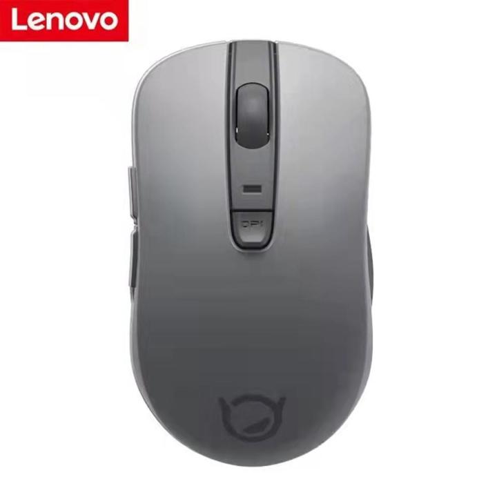 NEW Lenovo Xiaoxin Bluetooth Wireless Mute Mouse With1600DPI Bluetooth 3.0/5.0 Smart Sleep Function Dark color Mice for Windows 7 8 10