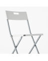 IKEA Foldable Chair - White. 
