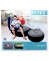 Inflatable Bean Bag Chair - Grey. 