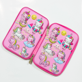 3D Cute Unicorn Pencil Case 3 Layer Large Capacity Geometry Box. 