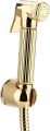 Toilet Hygiene Kit Bidet Portable Wall Mounted Spray/Spray Head/Hand Shower Shattaf Set for Personal Care Hygiene Potty Toilet Gold. 