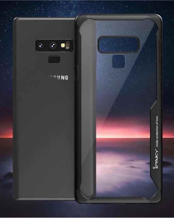 Galaxy Note 9 Ipaky Soft Flexible Case - Black