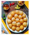 Neotea Ready-to-Fry Dry GOL Gappa Ready to Fry Dry | Dry GolGappa | pani Puri | Pani Puri Papads (Wheat Pani Puris) 600gm. 