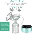 PiAEK Double Electric Breast Pump, Electric Breastfeeding Pump 3 Modes 10 Levels Dual Rechargeable Nursing Double Breast Milk Pump Massage with Touchscreen LED BPA Free. 