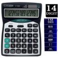 Office Calculator 9300 14 Digits - Basic Calculator for Office, School, Home and Business Use. 