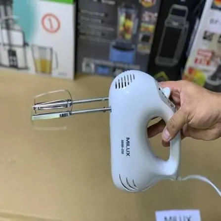 Milux%20Hand%20Mixer/Original%20Malaysia%20Brand/Heavy%20Duty%20200W%20Motor%20With%20Turbo%20Fucntion/Electric%20Hand%20Beater/Egg%20Beater+Cream%20Beater/Best%20For%20Baking%20&%20Kitchen%20Use%20-%20Image%203