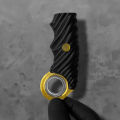 DESCENTE Heavy Duty Fidget Spinner Premium Metal Fidget Spinner Case for Stress Relief Portable Toy for Kids Teens Adults Perfect Birthday Gift Heavy Duty Design for Anxiety Relief Travel Friendly Metal Ring. 