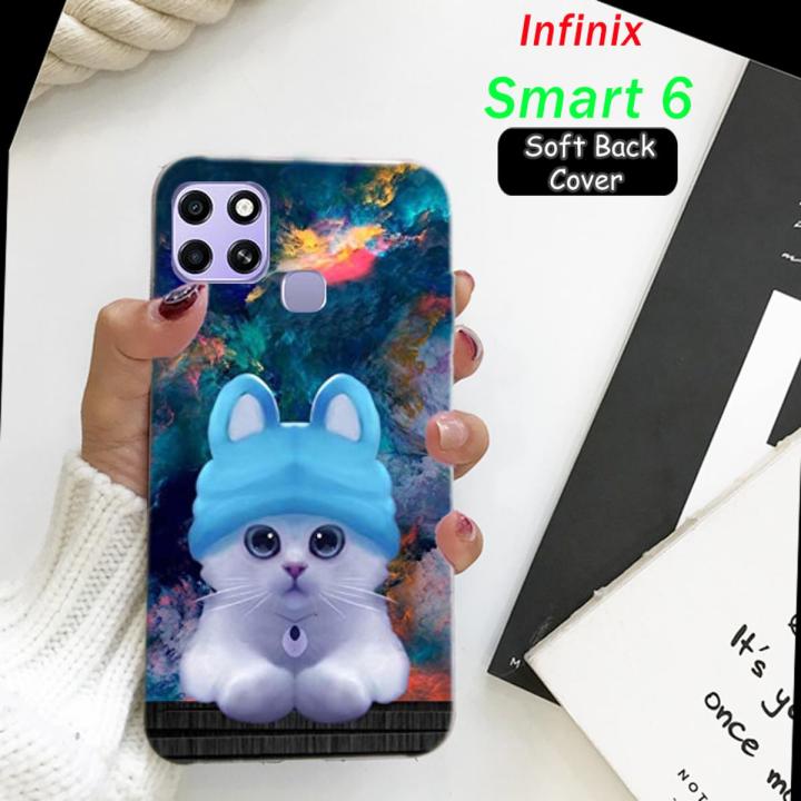 Infinix Smart 6 Cover Case - Cat 2Gud Soft Case Cover