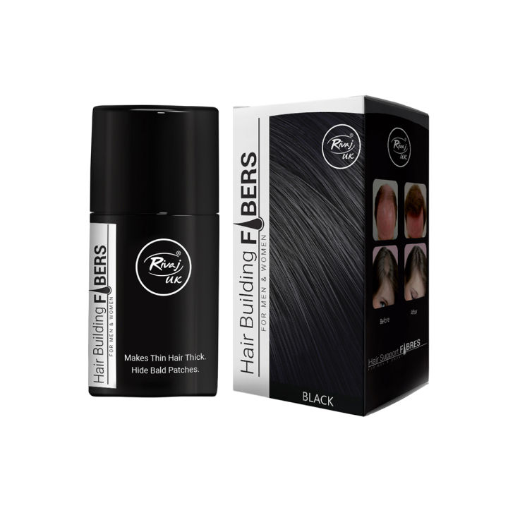 Rivaj UK - Hair Building Fibers 25g Black