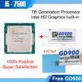 Intel i5-7500 7th Generation Quad-Core Processor 3.4 GHz LGA 1151. 