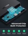 2.5 Inch Hard Drive Enclosure, USB C 3.1 6Gbps External HDD Case, UASP Supported, Compatible with 2.5 Inch SATA SSD HDD up to 10TB Crucial MX500 EVO 870, Driver-free on PC Laptop_MacBook PS4. 