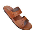 pure leather slipper for men-Handmade stiched Chappal for men. 