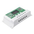 10A 12V/24V Solar Charge Controller PWM Battery Charger PV Regulator for Lead Acid Battery Li-Ion Lithium Batteries. 