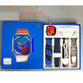 Ws 10 Ultra Smart Watch With Airpodpro For Mobile. 