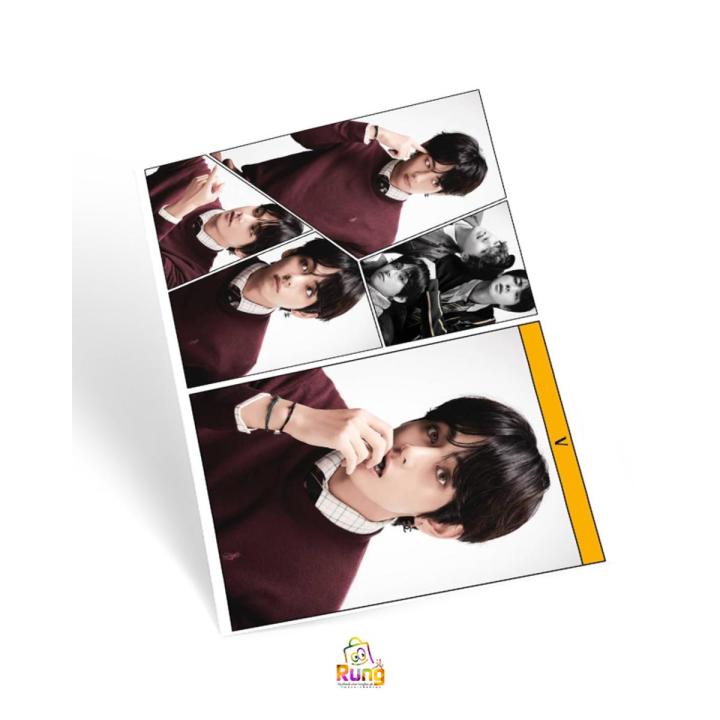 V bts bangtan boys kpop poster