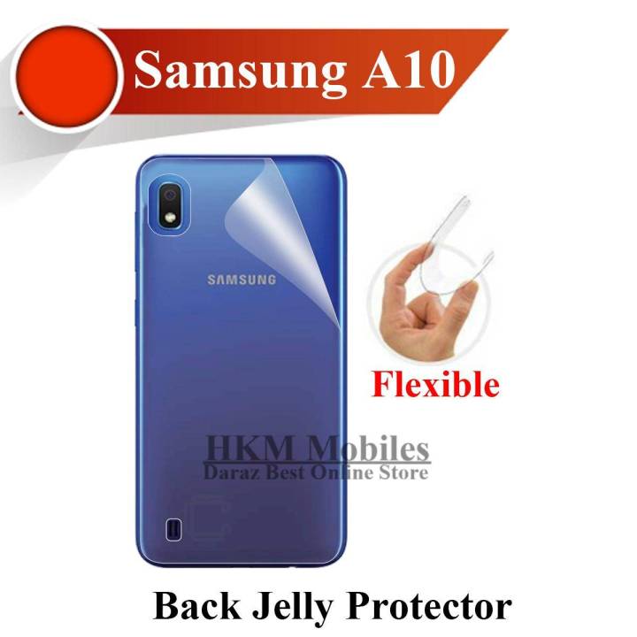 Samsung A10 Back Jelly Protector Clear Soft Protection Film Transparent Hydrogel Film Protector For Galaxy A10