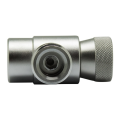 For 3000 PSI CO2 Fill Adapter Regulator On/Off Metering Valve for Outdoor Adapter, Silver Easy Install. 