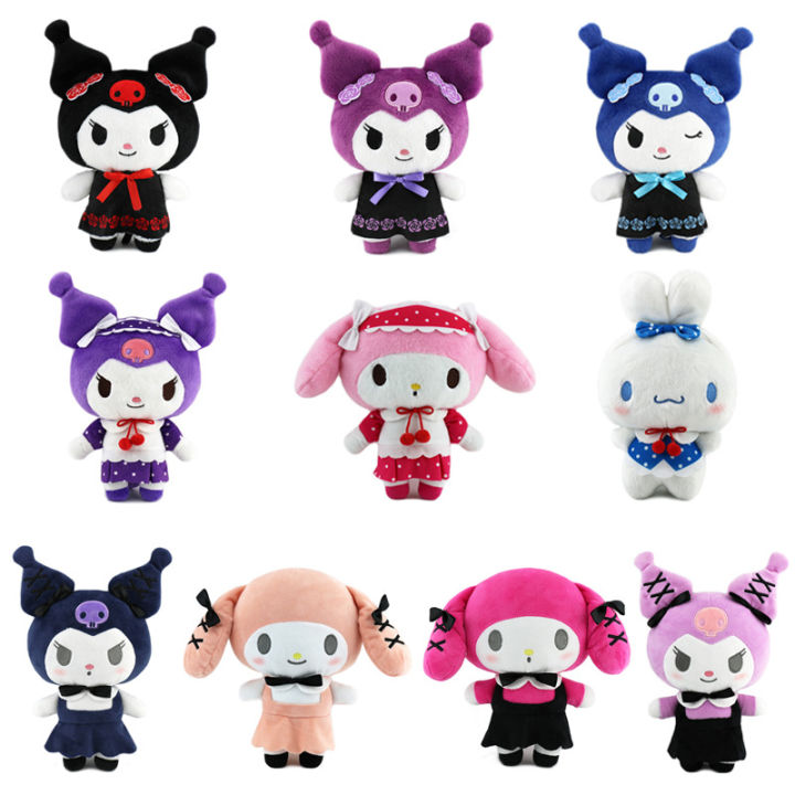 Cartoon Anime Lolita Princess Dress Plush Doll Melody Girl Heart Cute Little Devil Ragdoll Doll