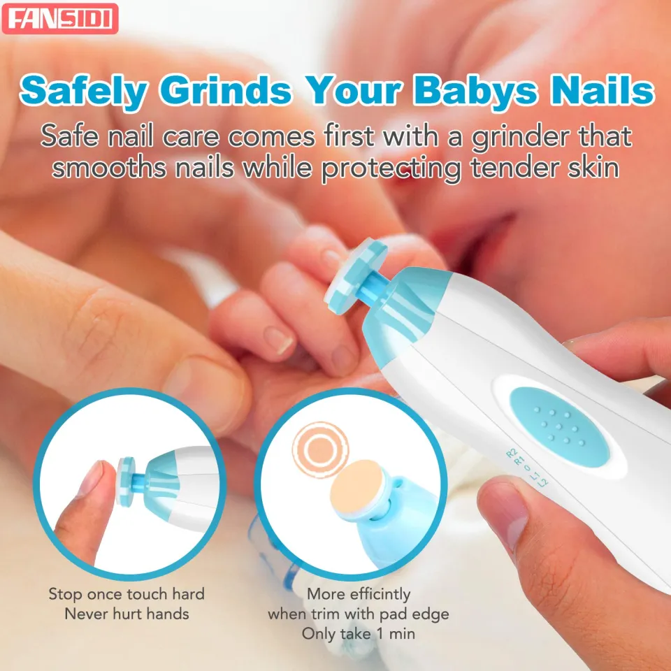Baby Nail Trimmer Electric-12 in Baby Nail Clippers Safe Baby