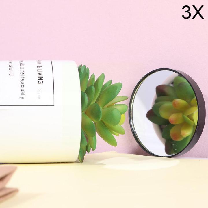 Multi-size High Magnification Blackhead Magnifying Cup Makeup Mirror Glass Multi-fold New Portable Female Type Suction Mirr G2g7