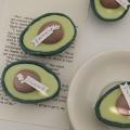 Avocado Scented Candle Creative IG Style Fruit Candle Aromatherapy for Birthday Wedding Photography Home Decoration. 