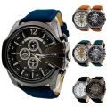 Men Big Dial Stainless Steel Analog Sports Wrist Watch. 