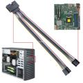 Multi Functional Supermicro Front Panel Connector Adapter Cable For Computer Case Server Switches Extension Cord Dropship. 