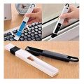 Household 2 In 1 Cleaning Brush Tool Multipurpose Window Door Keyboard Cleaning Brush Tool Computer Removal Clean Quick Slit Device Portable Corner Spoon Duster. 