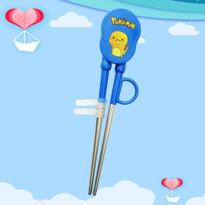 1%20Pair%20Stainless%20Steel%20Cartoon%20Training%20Chopsticks%20Training%20Helper%20Chopsticks%20-%20Image%202