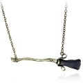 Rj Movie Hp Magic School Luna Lovegood Glasses Pendants Necklaces Witch Wizard Double Hands Men Love S Jewelry. 