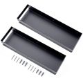 Pack of 2 Metal Wall Mount kitchen Accessories Spice Herb Bottle Jar Storage Shelf Rack Organizer. 